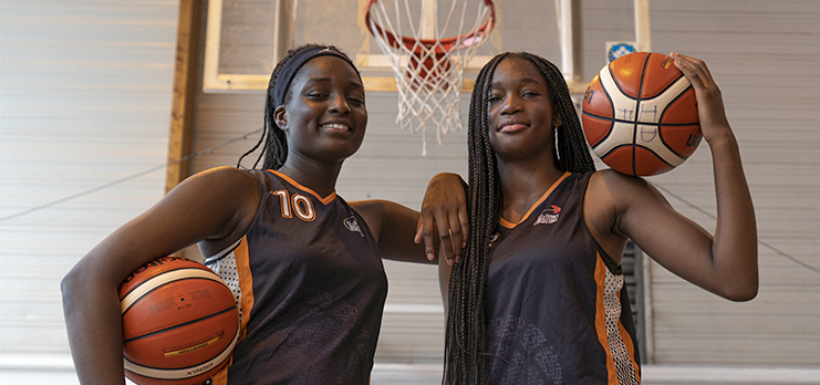 Aissatou Keita et Sarah Cisse (Paris Basket 18) feront partie de l'aventure.