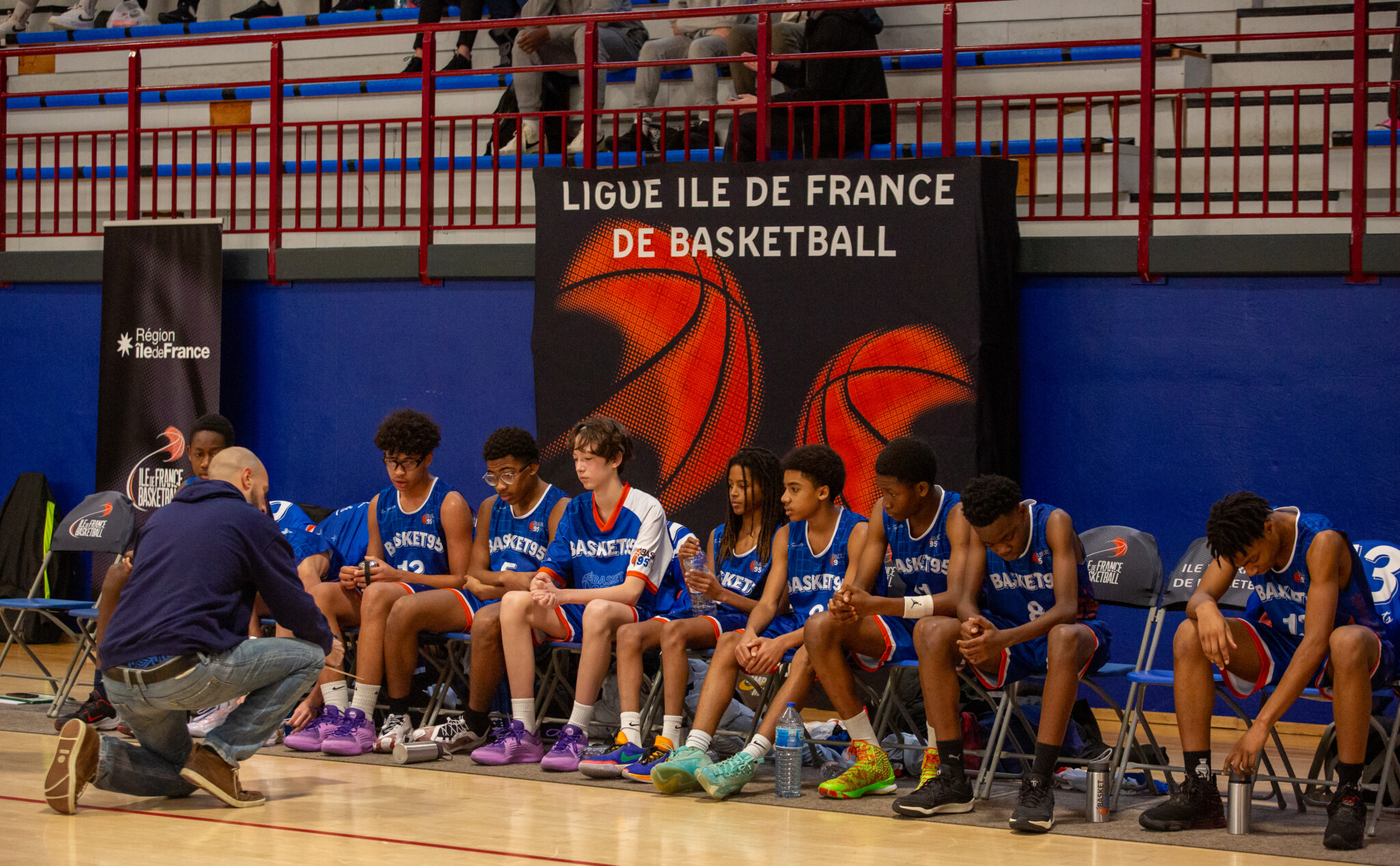 Les 8 sélections départementales U14 d’ÎledeFrance rassemblées à